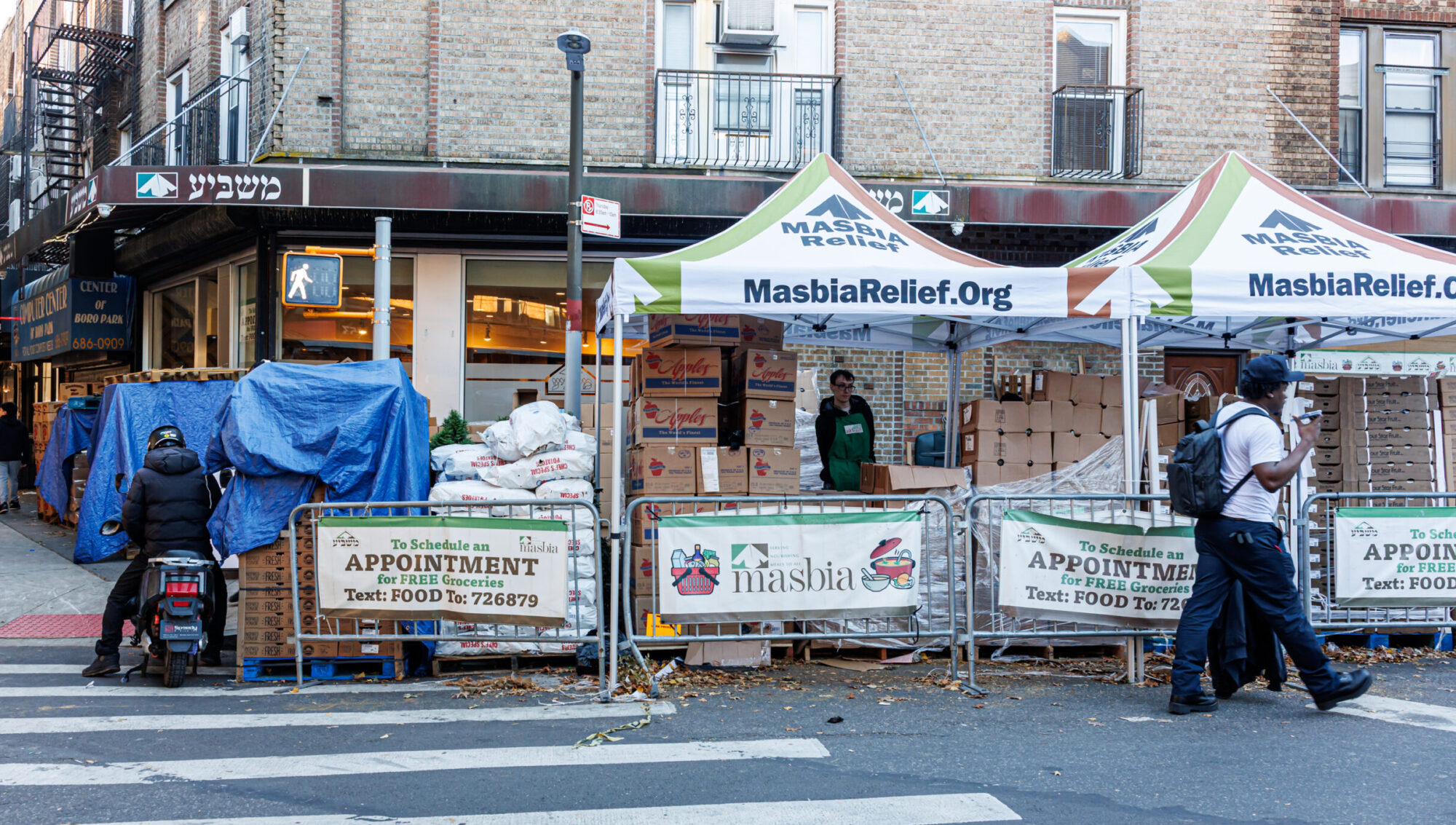 Masbia Charity SNAP Gap Food Relief Donate